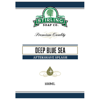 Stirling Soap Co. Deep Blue Sea Shaving Collection