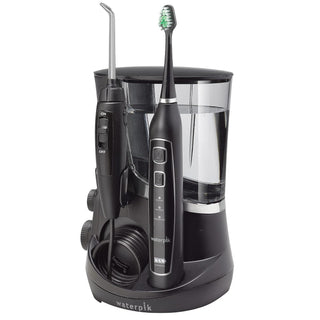 Waterpik Water Flosser + Sonic Toothbrush Complete Care 5.0 Black