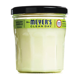 Mrs. Meyer's Clean Day Candle, Scented, Soy, Lemon Verbena Scent