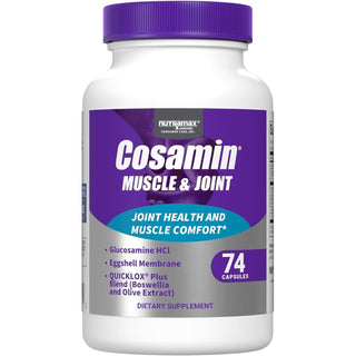 Nutramax Cosamin Joint Health And Muscle Comfort Capsules 74Ct