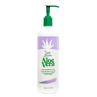 Triple Lanolin Aloe Vera Hand And Body Lotion Lavender 20 Oz