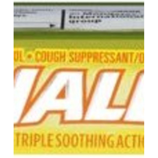 Halls Relief Lemon Honey Flavor Cough Suppressant/Oral Anesthetic Drops 9 Ct Pack