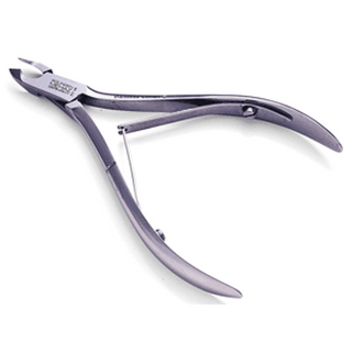 Mehaz Professional Cuticle Nipper, Stainless Steel Cobalt, 1/4 Inch Jaw