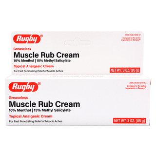 Rugby Muscle Rub Cream 10% Menthol