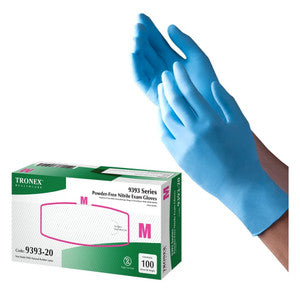 Tronex Gloves Chemo Nitrile Powder Free Medium 10x