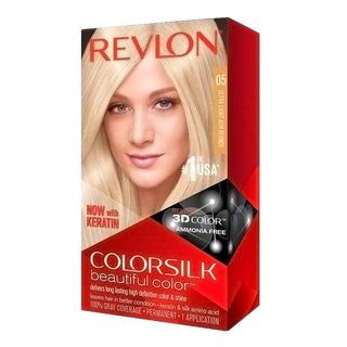 Revlon Colorsilk Beautiful Color Permanent Hair Color-05 Ultra Light Ash Blonde