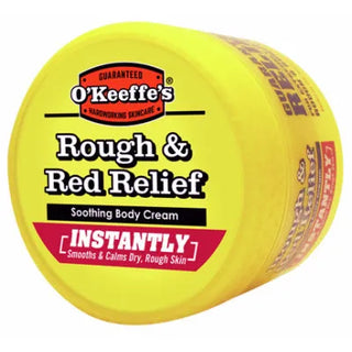 O'Keeffe's K0600101 Rough Red Relief Soothing Body Cream, 8 Oz