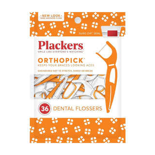 Plackers Orthopick Flosser For Braces
