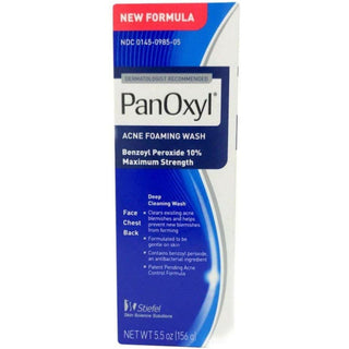 PanOxyl Acne Foaming Wash, Maximum Strength 5.5 Oz
