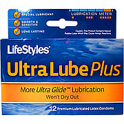 , (LifeStyles) Lifestyles Ultra Lube Plus Latex Condoms