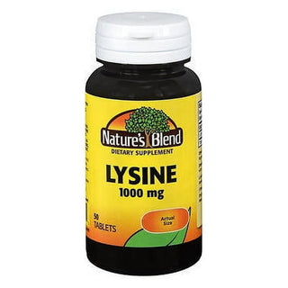 Nature's Blend Lysine, 1000 Mg, 50 Tabs