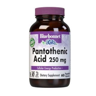 Bluebonnet Pantothenic Acid 250 Mg, 60 Vcaps, Nutrition