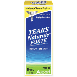 Alcon Lubricant Eye Drops Tears Naturale Forte 1 Fl Oz Box