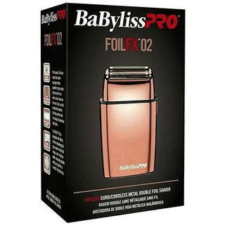 BaBylissPRO FOILFX02 Cordless Rose Gold Metal Double Foil