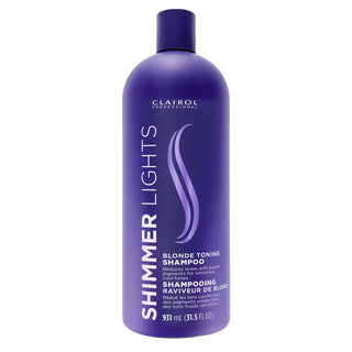 Clairol Professional Shimmer Lights Shampoo Blonde & Silver 31.5 Fl. Oz