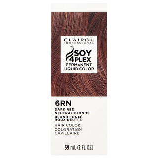 Clairol Professional 6RN/31R Dark Red Neutral Blonde Liquicolor Soy4Plex Permanent Hair Color, 2 Oz