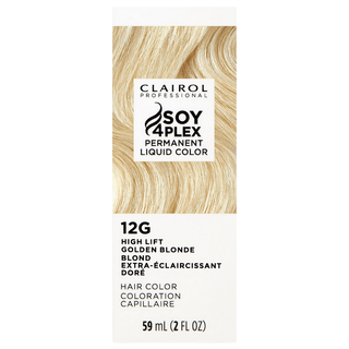 Clairol Professional Liquicolor 12G/HL-G High Lift Golden Blonde Permanent Hair Color, 2 Oz