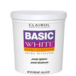 Clairol Professional Basic White Extra Strength Powder Lightener 16 Oz