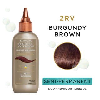 Clairol Professional Beautiful Collection Semi-permanent Hair Color, Burgundy Brown, 3 Oz