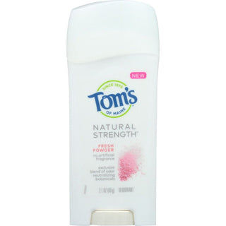 Tom's of Maine Fresh Powder Natural Strength Deodorant, 2.1 Oz