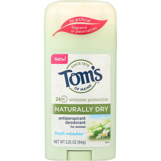 Tom's of Maine Fresh Meadow Scent Antiperspirant Deodorant Stick For Women - 2.25oz