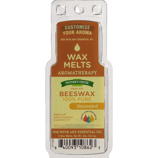 Nature's Truth Unscented Aromatherapy Beeswax Wax Melts 2 Oz. Clamshell
