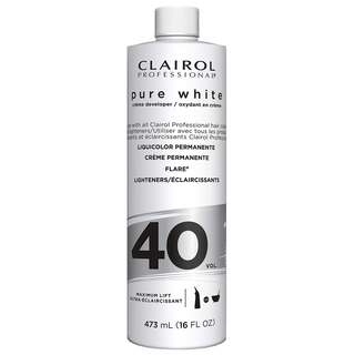 Clairol Professional Pure White Creme Developer 20 Volume 16 Oz
