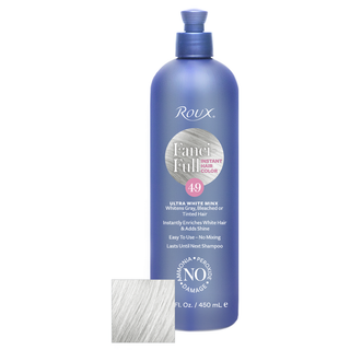 Roux Fanci-Full Temporary Color Rinse 49 Ultra White Minx, 15.2 Oz