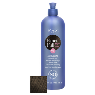 Roux Fanci-full Rinse Temporary Hair Color Plush Brown 15 Oz