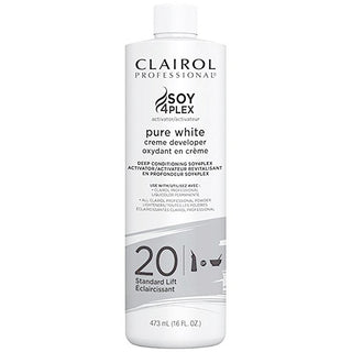 Clairol Professional Soy 4 Plex Pure White Creme Developer 16 Fl Oz