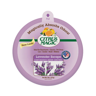 Citrus Magic Odor Absorbing Solid Air Freshener Lavender Escape