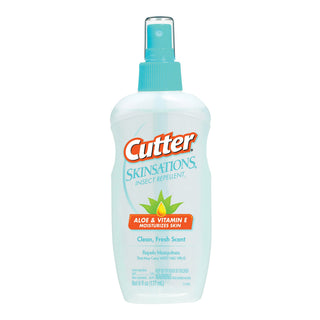 Cutter Insect Repellent, Clean, Fresh Scent, Aloe & Vitamin E 6 Fl Oz