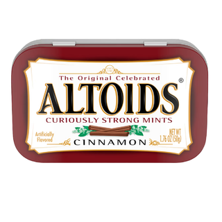 Altoids Curiously Strong, Cinnamon Mints - 1.76 Oz