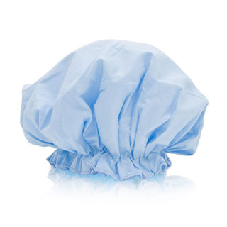 Spa Sister Bouffant Shower Cap-Blue Solid