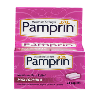 Pamprin Maximum Strength Max Menstrual Pain Relief Caplets, 24ct