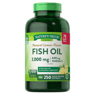 Nature's Truth Fish Oil 2,000 Mg Lemon