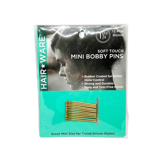 Spilo Soft Touch Mini Bobby Pins 1 1/4" Blonde