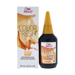 Wella Color Fresh Semi-Permanent Color - 3 66 Dark Brown-Intense Violet