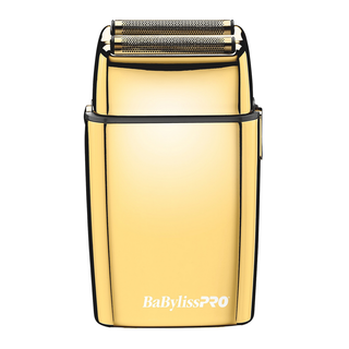 BaBylissPRO FOILFX02 Cordless Metal Double Foil Shaver - Gold