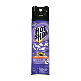 Hot Shot Bedbug & Flea Killer 17.5 Oz