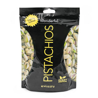 Wonderful Pistachios Roasted Lightly Salted - 8oz