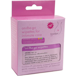 ‎SweetSpot Labs SweetSpot On-The-Go Wipettes, Assorted