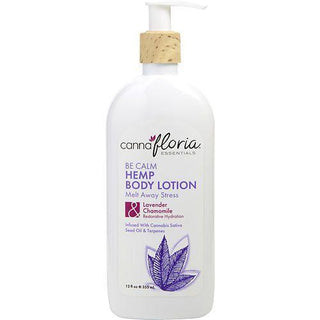 Cannafloria By Be Calm Hemp Body Lotion 12 Oz Blend Of Lavender & Chamomile