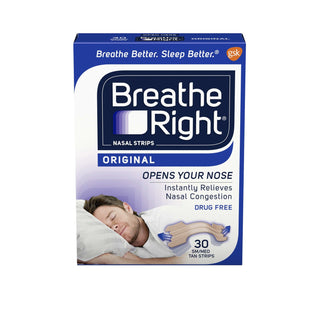 Breathe Right Nasal Strips Original Tan Small - Medium