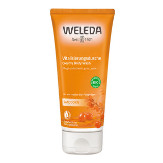 Weleda Sea Buckthorn Creamy Body Wash, 200 mL