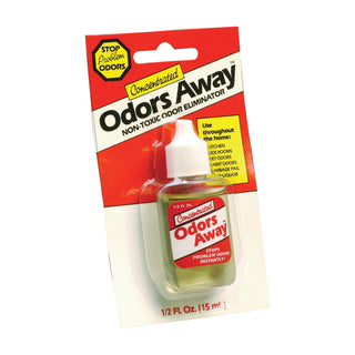 Odors Away 71000 Liquid Air Freshener Unscented Bottle, 0.5Oz