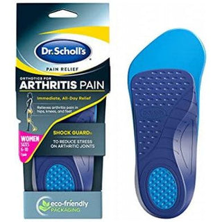 Dr Scholls Orthotics, For Arthritis Pain, Size 6-10, Women's