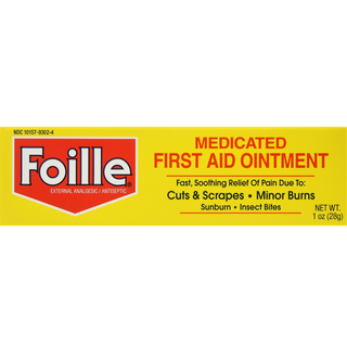 Foille Medicated First Aid Ointment, 1 Oz