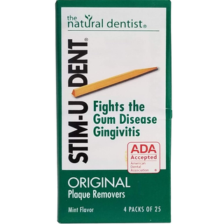The Natural Dentist Stim U Dent Plaque Removers, Original, Mint Flavor