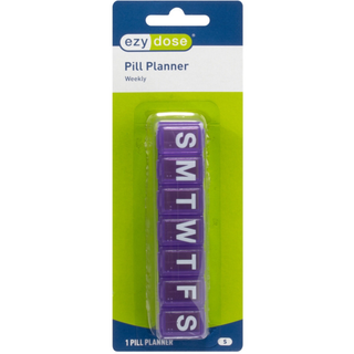 Ezy Dose Weekly Classic Pill Planner - Small